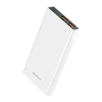 10000 mah ince 16mm uçak seyahati için uygun çift usb çıkışlı powerbank b03