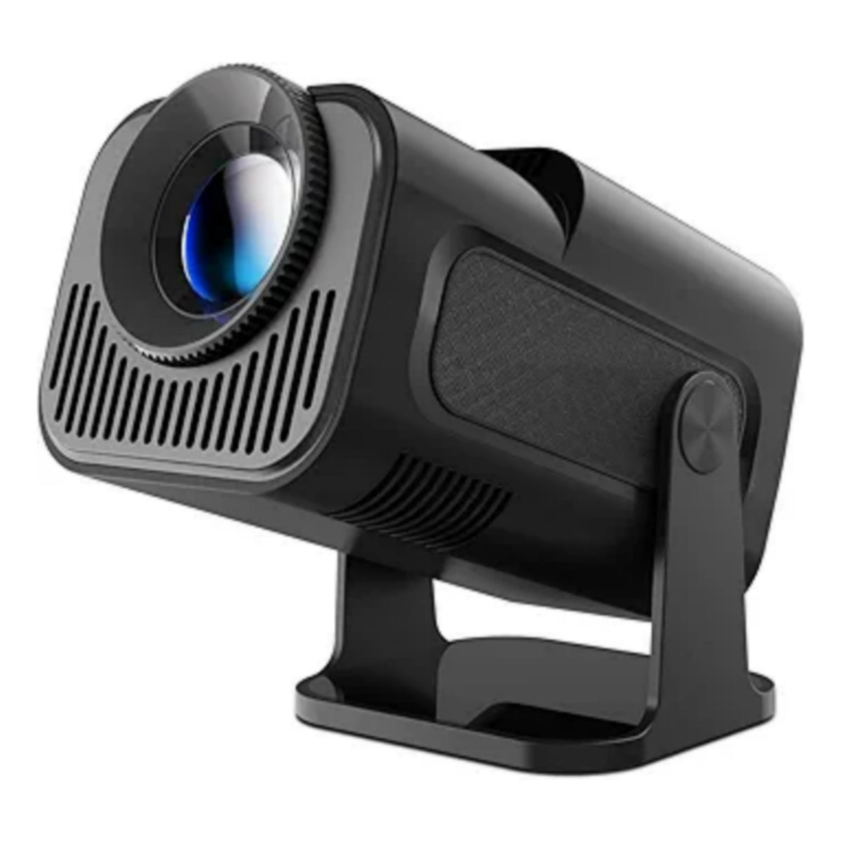 HY320 Mini 4K Destekli Akıllı Taşınabilir Projeksiyon Cihazı - Android 11, Dual WiFi 6, Bluetooth 5.0 Siyah Ev Sineması Ev Tipi Projektör Müslüm