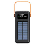 50000 mAh Solar Güneş Enerjili Dahili Kablolar Hızlı Şarj destekli Taşınabilir Powerbank KolayMagza KM Technology - Toptan Telefon Aksesuarları
