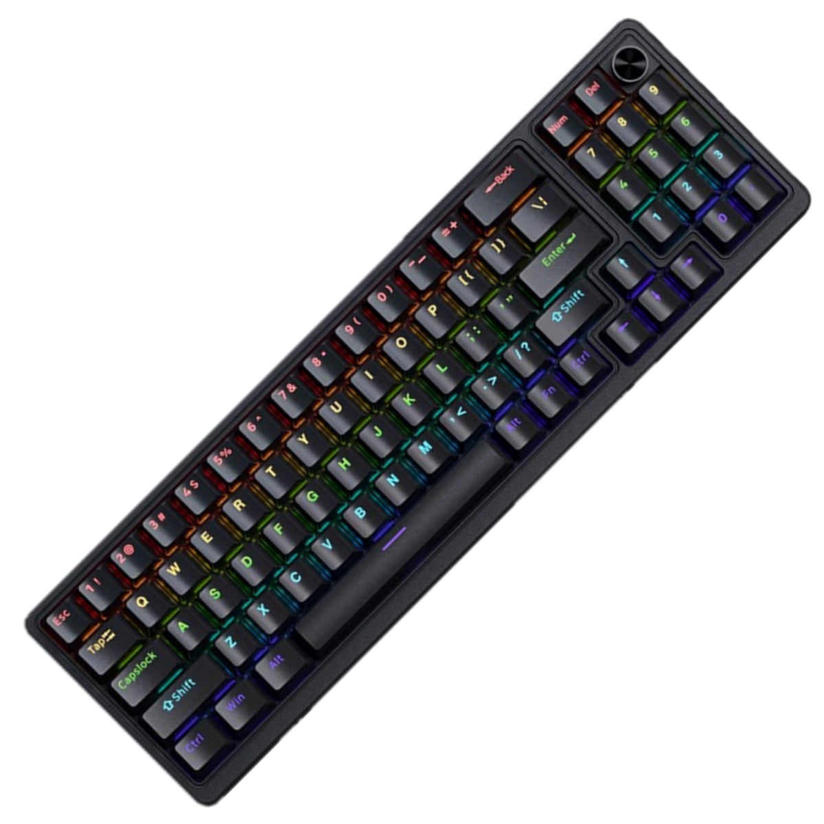 RGB Işıklı Kablolu Mekanik Oyuncu Klavyesi - Türkçe Q Klavye Gaming Keyboard Platoon