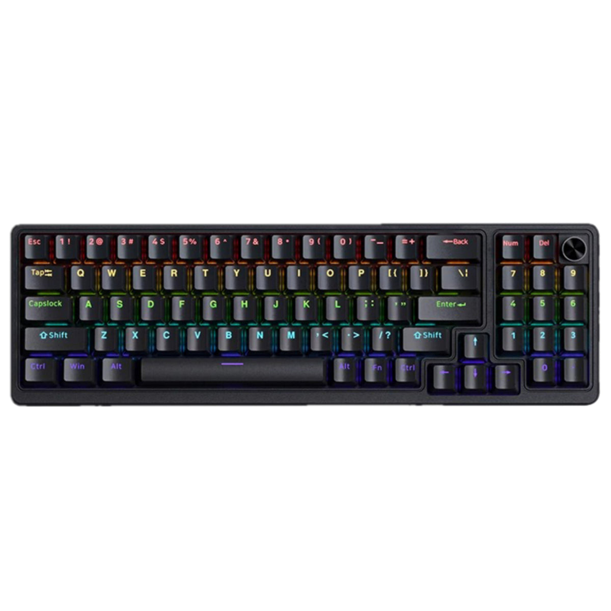 RGB Işıklı Kablolu Mekanik Oyuncu Klavyesi - Türkçe Q Klavye Gaming Keyboard Platoon