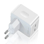 35w çift usb-c girişli ios android uyumlu hızlı şarj adaptör başlık