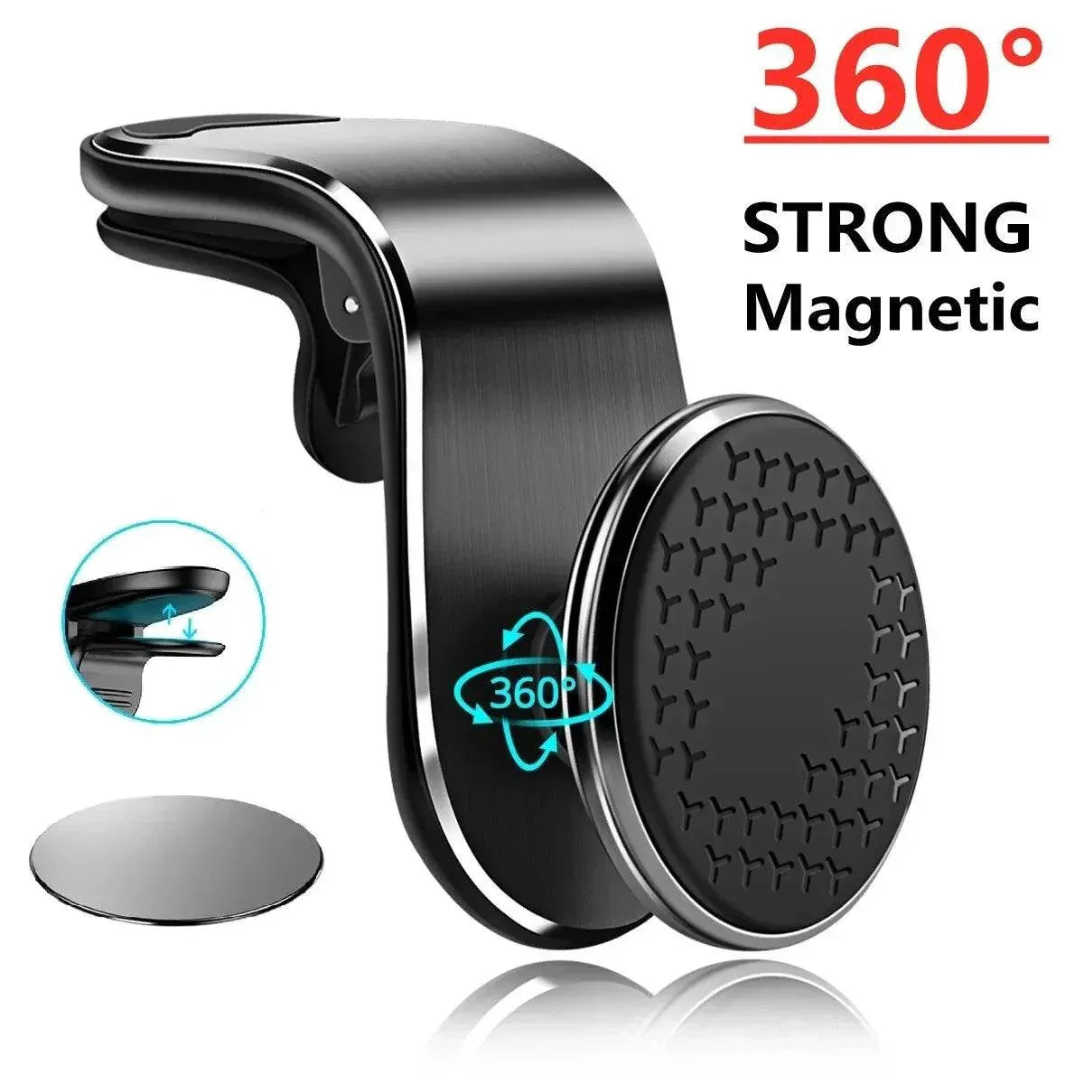 ( 5 adet ) Havalandırma izgaraya takılan magnetik mini araç tutucu AKPA