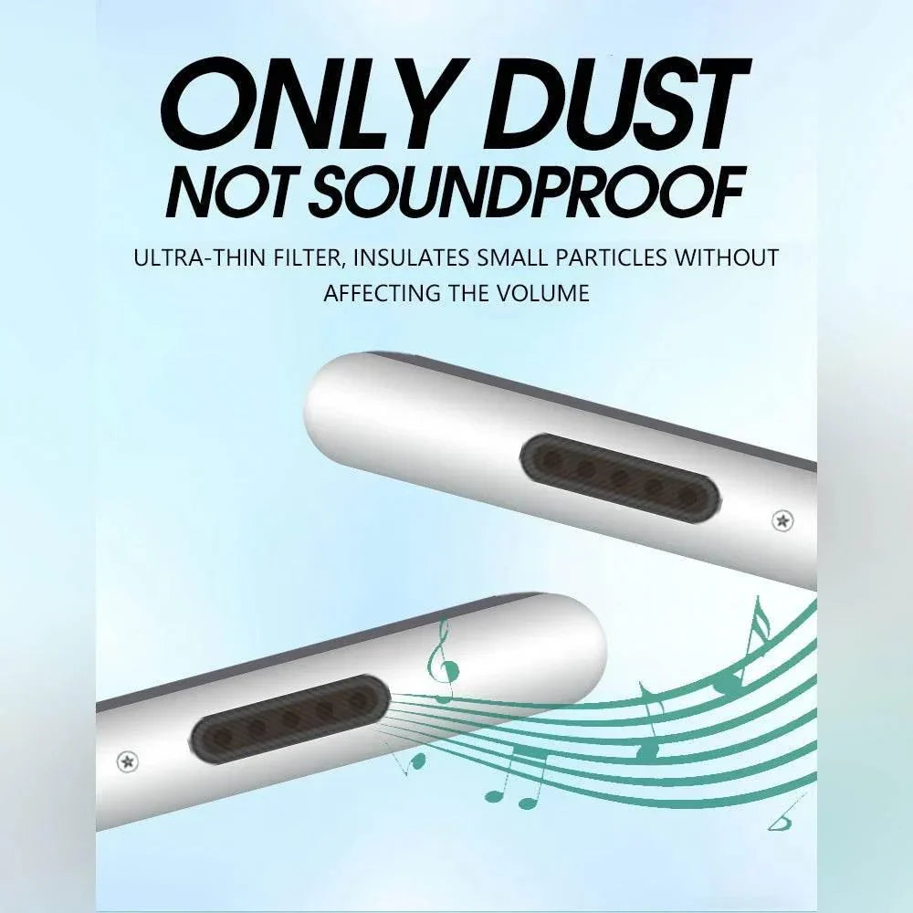 (100 adet ) Dust sticker universal telefon hoperlör toz önleyici stikeri 10 adet İVO