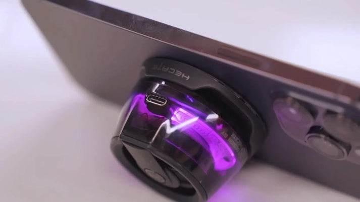 Magnetik mini hoparlör telefon arkasına yapışan wireless speaker d39 TORİMA