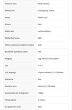 Q28 1080P kameralı Intercom +32GB SD Kartlı Bluetooth Motorsiklet Kask Kulaklığı İnterkom su geçirmez - G6O WEARFİT
