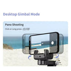 Q18 akıllı 360° döner gimbal tripod | ışıklı, kumandalı, katlanabilir, elde taşınabilir telefon sabitleyici stand TORİMA