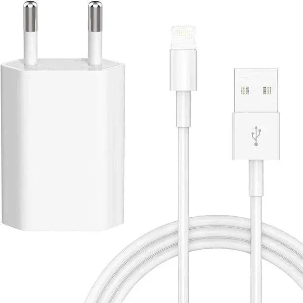 Xs max 5w usd şarj başlık ve 1 m usb lightning kablo seti