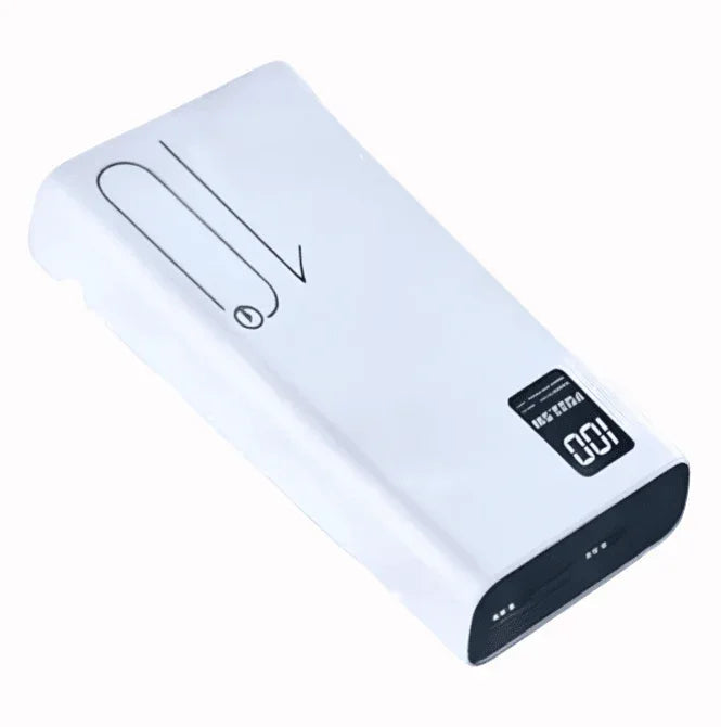 10,000 mah çift usb çıkışlı typec micro girişli 22,50w hızlı şarj destekli powerbank dy-09