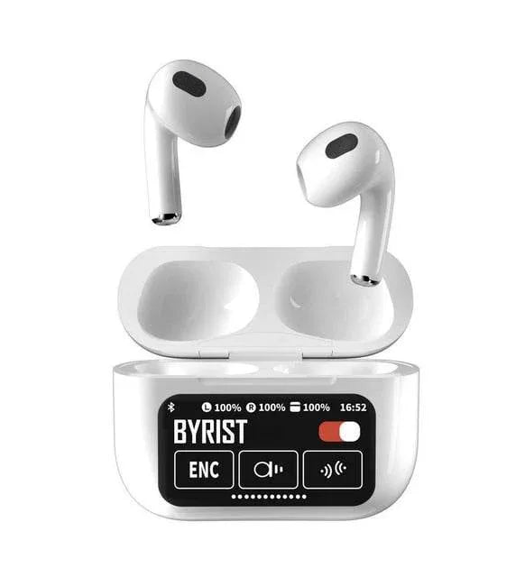 Ekranlı Airpods 4,nesil anc dokunmatik bluetooth kulaklık t12