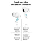 A9/A12 pro ekranlı anc/enc modlu dokunmatik kulak içi bluetooth kulaklık - TechnioTR