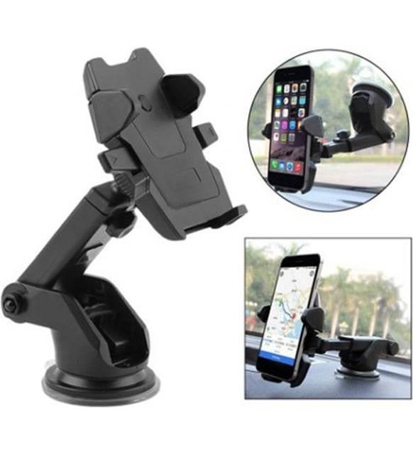 Long neck uzayabilen boyunlu cama yapışan vantuzlu vakumlu araç telefon tutucu AKPA
