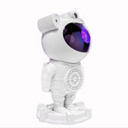 Astronot bluetooth hoparlör | gökyüzü ışık yansıtmalı, kumandalı, 360° döner gece lambası