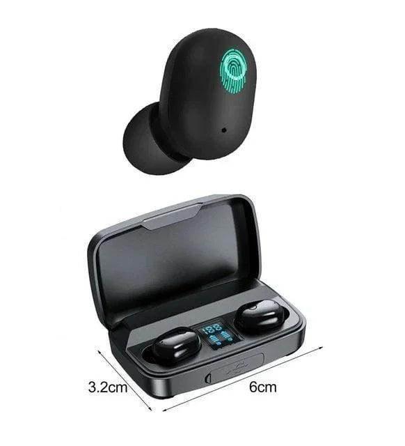 Earbuds a10s - dokunmatik kulak içi led göstergeli 2000 mah powerbank özellikli bluetooth kulaklık TELETEK