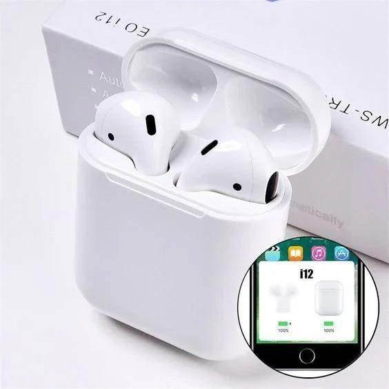 İ12 tws mikrofonla dokunmatik ios android uyumlu bluetooth kulaklık - B1N MİLANO