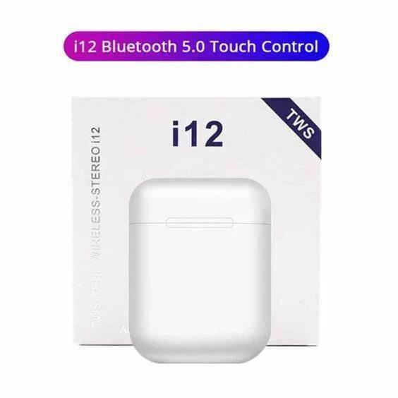 İ12 tws mikrofonla dokunmatik ios android uyumlu bluetooth kulaklık - B1N MİLANO
