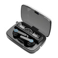 M19 mikrofonlu led göstergeli dokunmatik fenerli kulak içi powerbank özellikli bluetooth kulaklık
