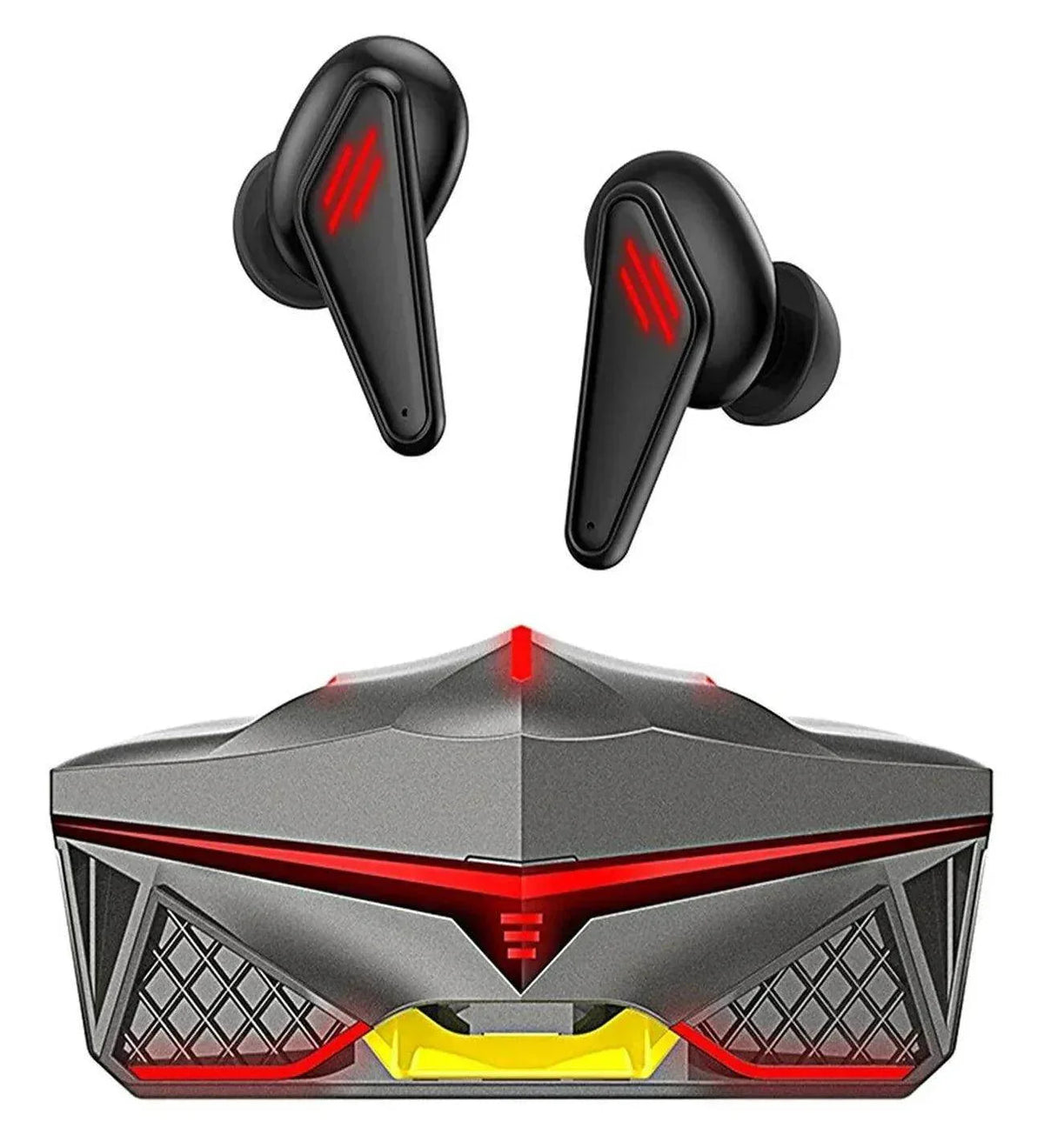 K98 led ışıklı kulak içi metal kasa mikrofonlu dokunmatik ios android uyumlu oyuncu bluetooth kulaklık İVO