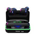 E10 mipods rgb ışıklı kulak içi led göstergeli 1000 mah powerbank özellikli bluetooth kulaklık