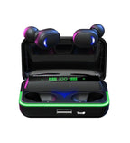 E10 mipods rgb ışıklı kulak içi led göstergeli 1000 mah powerbank özellikli bluetooth kulaklık