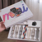 Hw mini2 41mm 1,75 inç chatgbt yapay zeka destekli 7 kordonlu akıllı saat WEARFİT