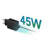 ( 5 adet ) 45W TypeC çıkışlı süper fast destekli şarj başlık MİLANO