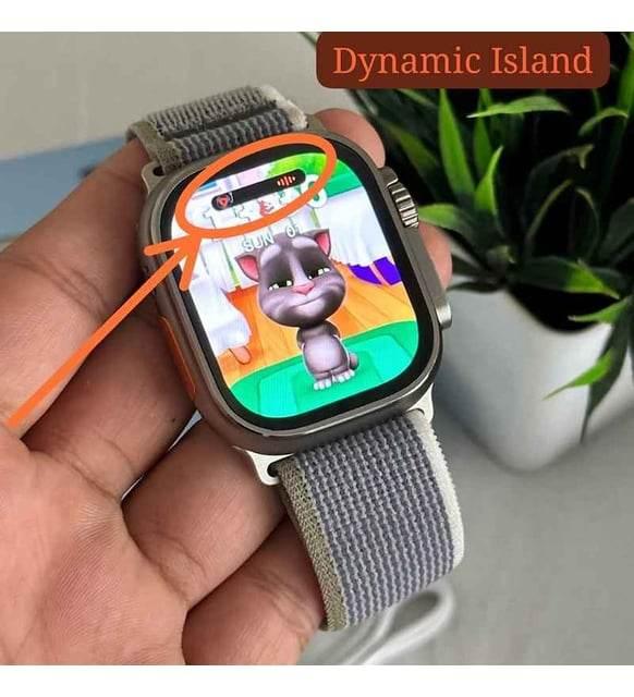 Hw69 ulta2 49mm 2,1 inç amoled ekranlı ios android uyumlu akıllı saat WEARFİT