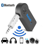 ( 5 adet ) Car bluetooth 3,5mm aux transmitter araç bağlantı kiti CARBON