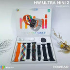 Hw ultra mini 2 41mm 1,75inç ekranlı 7 kordonlu ios android uyumlu akıllı saat WEARFİT