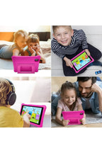 Ccıt 7" kids tablet & kulaklık seti - 4gb ram, 128gb hafıza, android 10, zoom destekli, çocuklara özel eğitim tableti APPEX