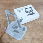 Foldable metal tablet stand | 360° döner, katlanabilir ayarlanabilir tutucu | tüm tablet modelleri ile uyumlu - TechnioTR