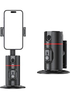 P02 360° akıllı gimbal sabitleyici | aı yüz takipli, kumandalı, kameralı, masaüstü tripod standlı, otomatik döner Divex