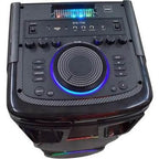 Bts-1708 kablosuz bluetooth hoparlör | 200w güç, çift hoparlör & mikrofon, rgb ışıklı, 3600mah batarya, tws destekli, usb/tf/fm TORİMA