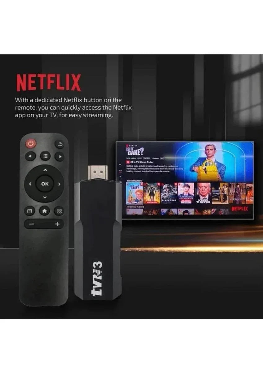 Android tv stick 4k ultra hd – televizyonunuzda sınırsız eğlence deneyimi hdmi android ekran yansıtıcı kumandanlı netfilix youtube google uygulamalı tv stick ROMM