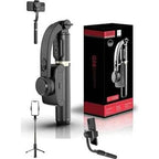 Q08 3‑in‑1 gimbal selfie sopa | bluetooth’lu 360° döner tripodlu telefon sabitleyici TEKNOİST