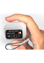 Ekranlı Air 3,nesil ANC ENC modlu mikrofonlu dokunmatik kulak içi bluetooth kulaklık t12 TELETEK