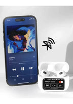 Ekranlı Air 3,nesil ANC ENC modlu mikrofonlu dokunmatik kulak içi bluetooth kulaklık t12 TELETEK