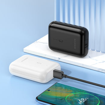 Borofone BJ31 5000 mAh Mini Taşınabilir Güç Bankası Powerbank - Type-C Input / USB-A Output Zayden