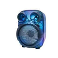 Gts-2166 rgb ışıklı 3 inç fm radio usb hafıza kart destekli 5W kablosuz Bluetooth hoparlör