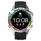 HK29 Hero Amoled Ekran Yuvarlak Akıllı Saat Navigasyon Bluetooth Çağrı Android Ios Uyumlu Saat