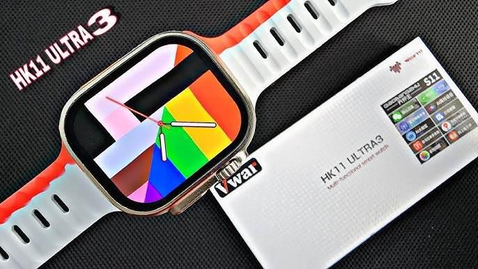 Hk 11 ultra3 amoled 49mm 2,02inç ios android uyumlu akıllı saat WEARFİT