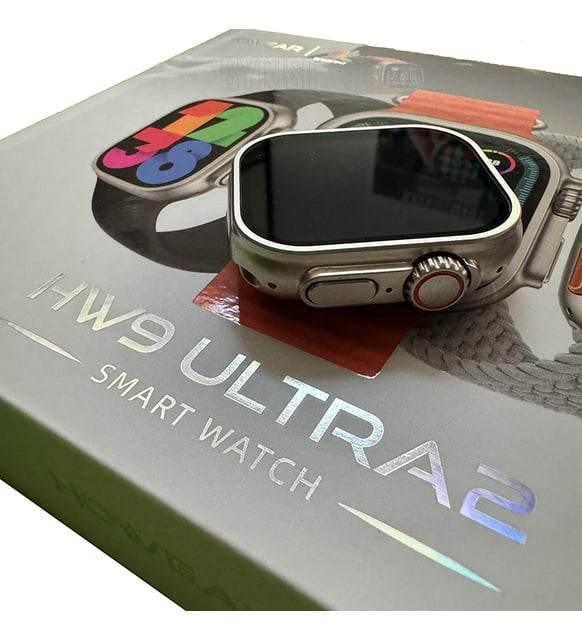 Hw9 ultra2 49mm amoled ekranlı 3 kordonlu ios android uyumlu akıllı saat WEARFİT