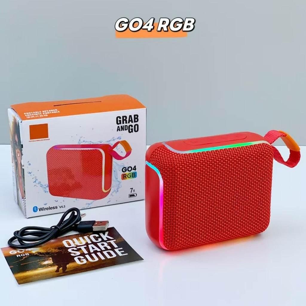 Go4 rgb ışıklı taşınabilir 5,3v 7 saat kullanım süreli ip67 suya dayanıklı bluetooth hoparlör FOREFO