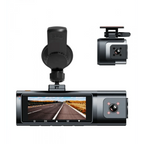 K17 ARAÇ İÇİ kamera EKRANLI 4K UHD ÖN-ARKA-İÇ KAMERA Gece Görüş, Çift Lens Dashcam Kayıt - G6R WEARFİT
