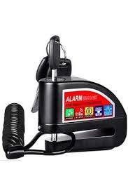 Alarm disc lock motosiklet teker kilidi suya dayanıklı alarmlı kolay kurulum tn-1404 LEERFEİ