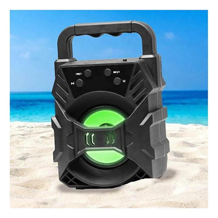 Kts1092/kts1057 5w taşınabilir ışıklı kablosuz hafıza kart usb destekli şarjlı bluetooth hoparlör POLYGOLD