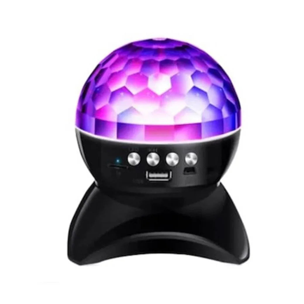 L740 360 döner ışıklı usb hafıza kart destekli bluetooth speaker