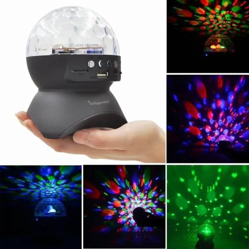 L740 360 döner ışıklı usb hafıza kart destekli bluetooth speaker TORİMA