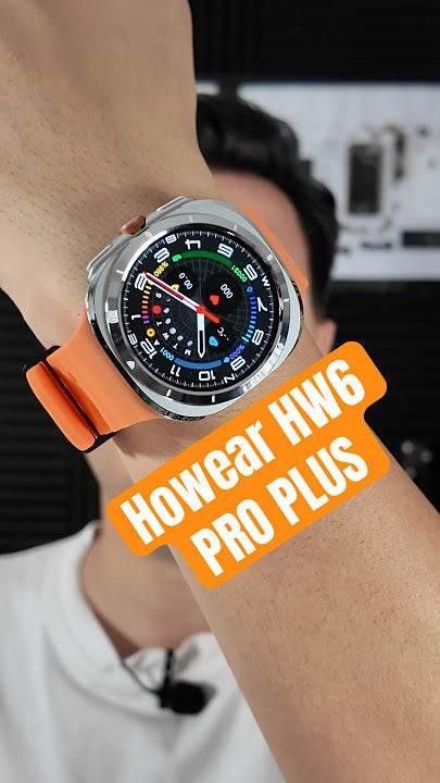 Hw6 pro plus amoled ekranlı 1gb ram 3 kordonlu ios android uyumlu akıllı saat WEARFİT
