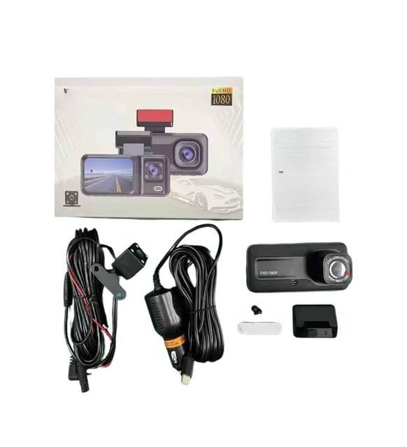 1080p full hd DVR araç içi kayıt dash cam ön arka çift kameralı mikrofonlu WEARFİT